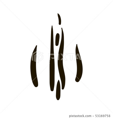 Vector woman vagina Icon illustration on white background Vector woman vagina Icon illustration on white background 53169758