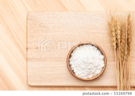 Wheat flour natural material Wheat flour natural material 53169799