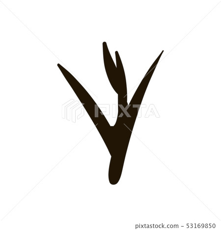 Vector woman vagina Icon illustration on white background Vector woman vagina Icon illustration on white background 53169850