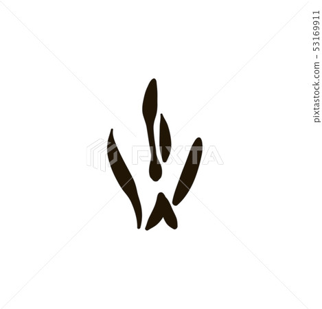 Vector woman vagina Icon illustration on white background Vector woman vagina Icon illustration on white background 53169911