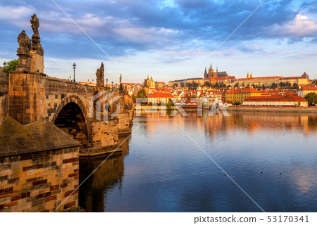 Prague Old Town, Czech Republic, on sunrise Prague Old Town, Czech Republic, on sunrise 53170341