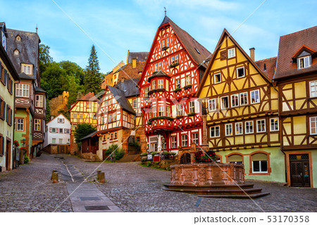 Miltenberg medieval Old Town, Bavaria, Germany 53170358