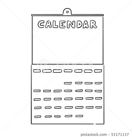 vector of calendar vector of calendar 53171137