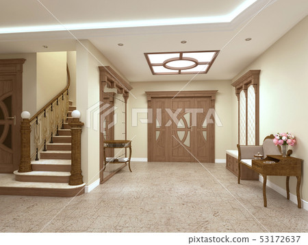 luxury homes foyer