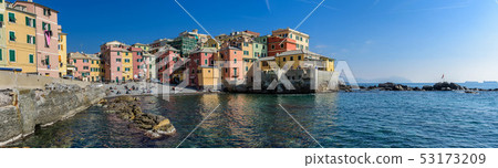 Boccadasse, old maritime village in Genoa 53173209