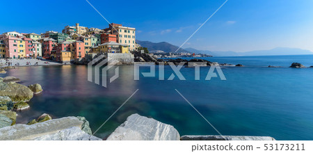 Boccadasse, old maritime village in Genoa 53173211