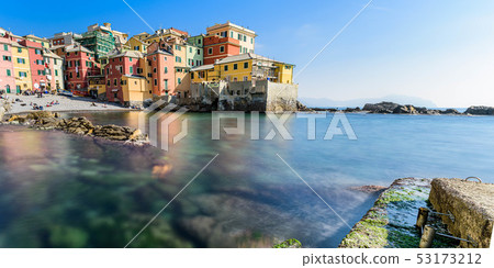 Boccadasse, old maritime village in Genoa 53173212