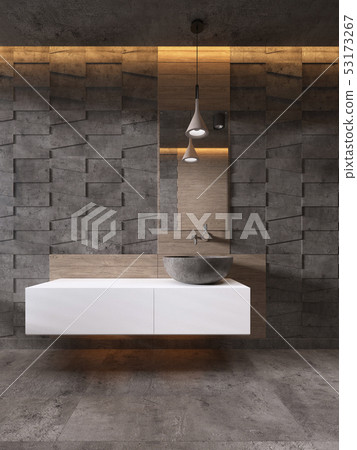 bathroom vanities white color stone washbasin, 53173267