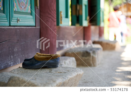 韓屋的窗戶，窗戶，窗扇，橡膠 53174178