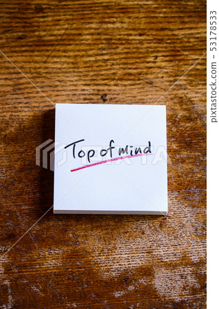 Paper, Top of mind Top of mind 53178533