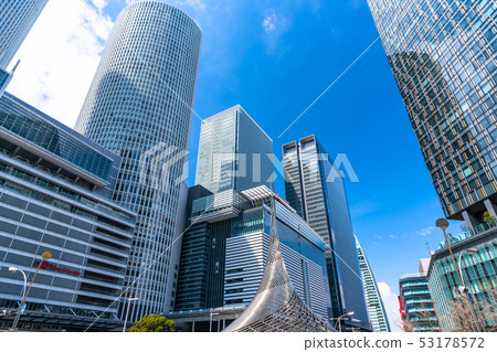 《愛知縣》名古屋車站前/都市風景 53178572