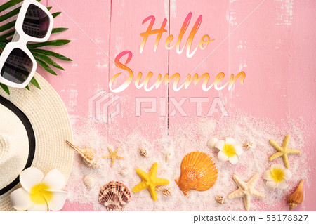 Beautiful summer holiday, Beach accessories Beautiful summer holiday, Beach accessories 53178827