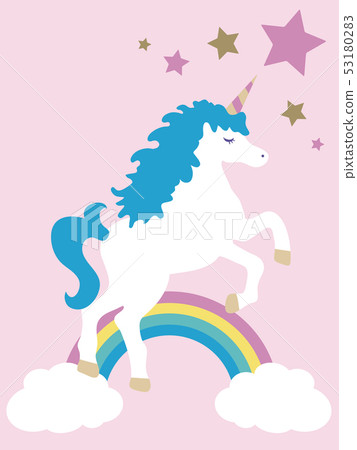 獨角獸星雲彩虹彩虹 獨角獸星雲彩虹彩虹 53180283