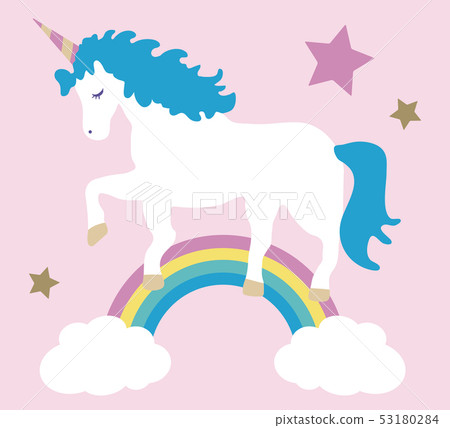 獨角獸星雲彩虹彩虹 53180284