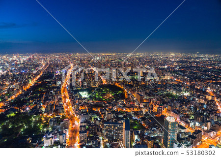 “大阪府”公寓內襯·城市夜景 “大阪府”公寓內襯·城市夜景 53180302