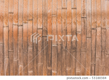 Japanese style bamboo fence day time. Japanese style bamboo fence day time. 53180384