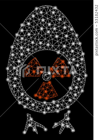 Bright Mesh Network Atomic Project with Light Spots 53182432