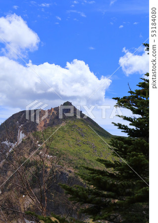 See the direction of Tengutake from around Yatsugatake Nakayama Pass in spring See the direction of Tengutake from around Yatsugatake Nakayama Pass in spring 53184080