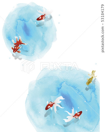 游泳 魚 留白空間 53184179