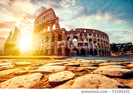 The Roman Colosseum 53184291