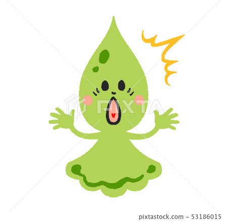Shizuku character, front, green (big!) 53186015