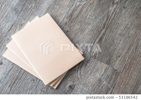 Blank book mock up, catalog, magazines or note  53186542