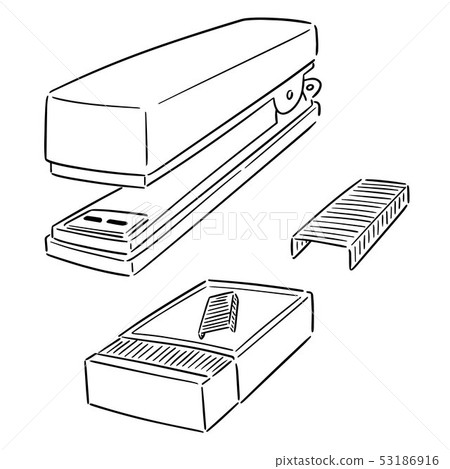 vector set of stapler vector set of stapler 53186916