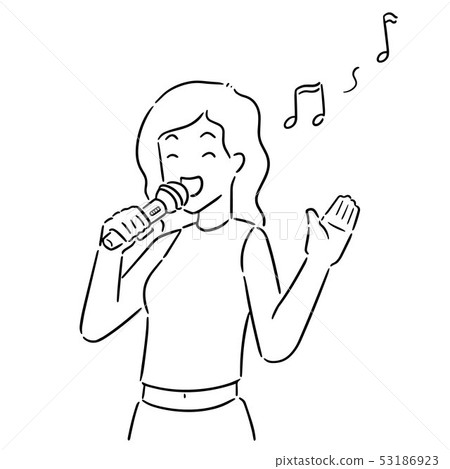 插图素材: vector of singer 查看全部