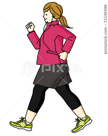 Women-Walking-Obese Women-Walking-Obese 53186986