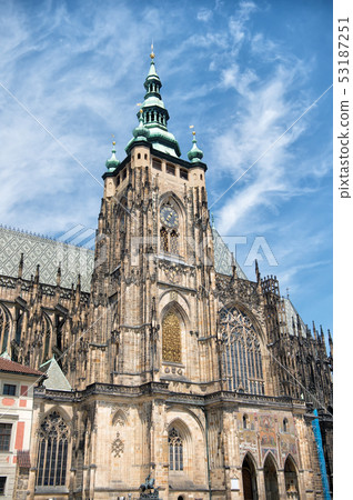 St. Vitus Cathedral in Prague, Czech Republic St. Vitus Cathedral in Prague, Czech Republic 53187251
