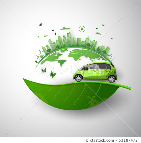 eco car concept 53187472