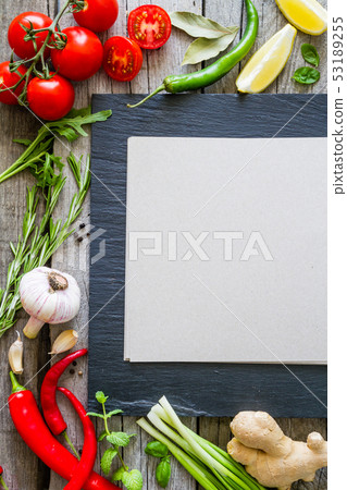 Selection of herbs and spices Selection of herbs and spices 53189255