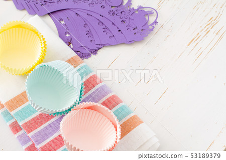 Cupcake decorations with candles Cupcake decorations with candles 53189379