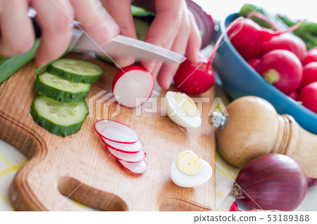 Radish salad ingredients Radish salad ingredients 53189388