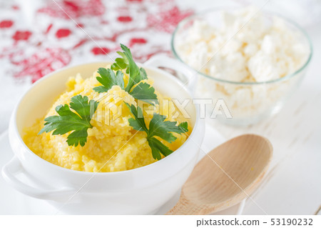 Banush - traitional ukrainian corn meal 53190232