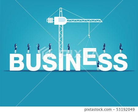 Business finance and industry. Concept business 53192049