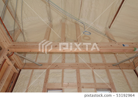 Thermal insulation of a newly built single-family house 53192964