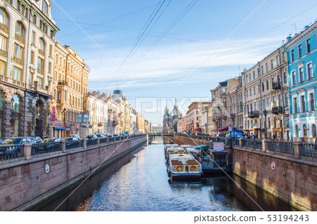 Tour of the canal in St. Petersburg Tour of the canal in St. Petersburg 53194243