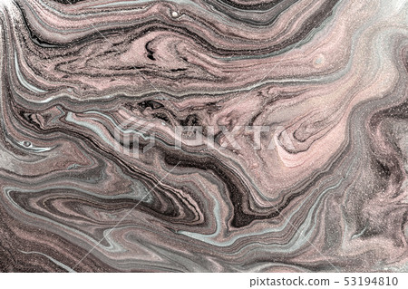 Pale marbling pattern. Simple marble liquid texture. 53194810