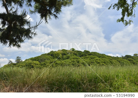 [Osaka Prefecture Sakai City] World Heritage Site, the Tomb of the Emperor Mausoleum of the Mozu Burial Mounds 53194990