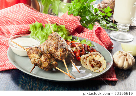 Tasty kofta kebab 53196619