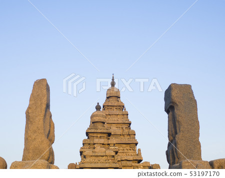 Coast temple Mahabalipuram Coast temple Mahabalipuram 53197170
