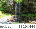 Nagara River source stream couple waterfall 02 53198446