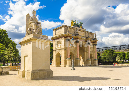 Arc de Triomphe du Carrousel in paris Arc de Triomphe du Carrousel in paris 53198714
