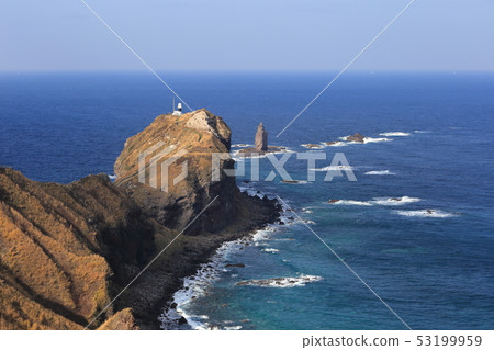 Hokkaido Shakotan Shakotan Peninsula Cape Kamui and Cape Kamui Lighthouse 53199959