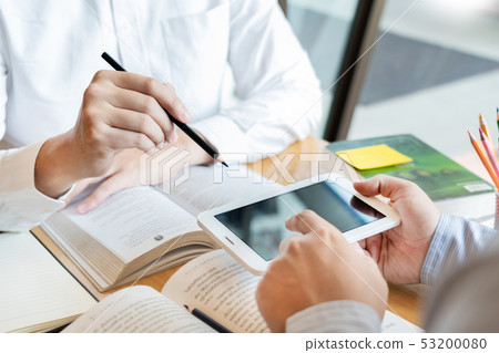 education and school concept, students campus education and school concept, students campus 53200080