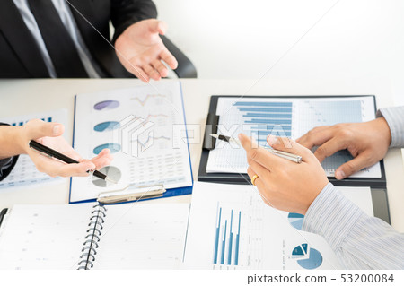 Business Corporate team brainstorming, Planning Business Corporate team brainstorming, Planning 53200084