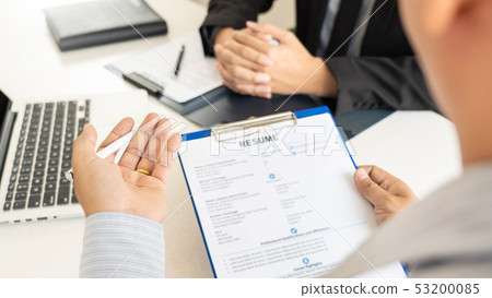 Job Interview and hiring concept, Appointment 53200085