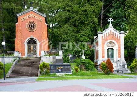 Lychakiv memorial cemetery in Lviv 53200813