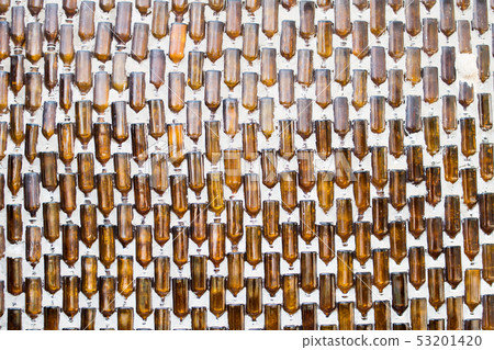 bottles of glass wall background bottles of glass wall background 53201420